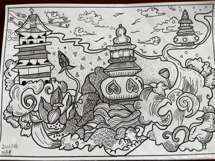 美术 振涛学子作品展二