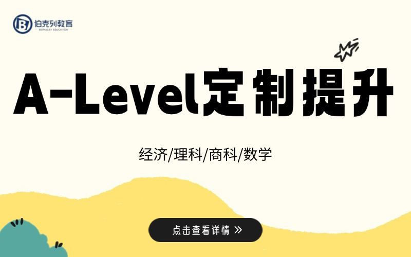 成都A-Level定制一对一辅导课程