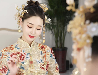 广州中式新娘妆课程培训班