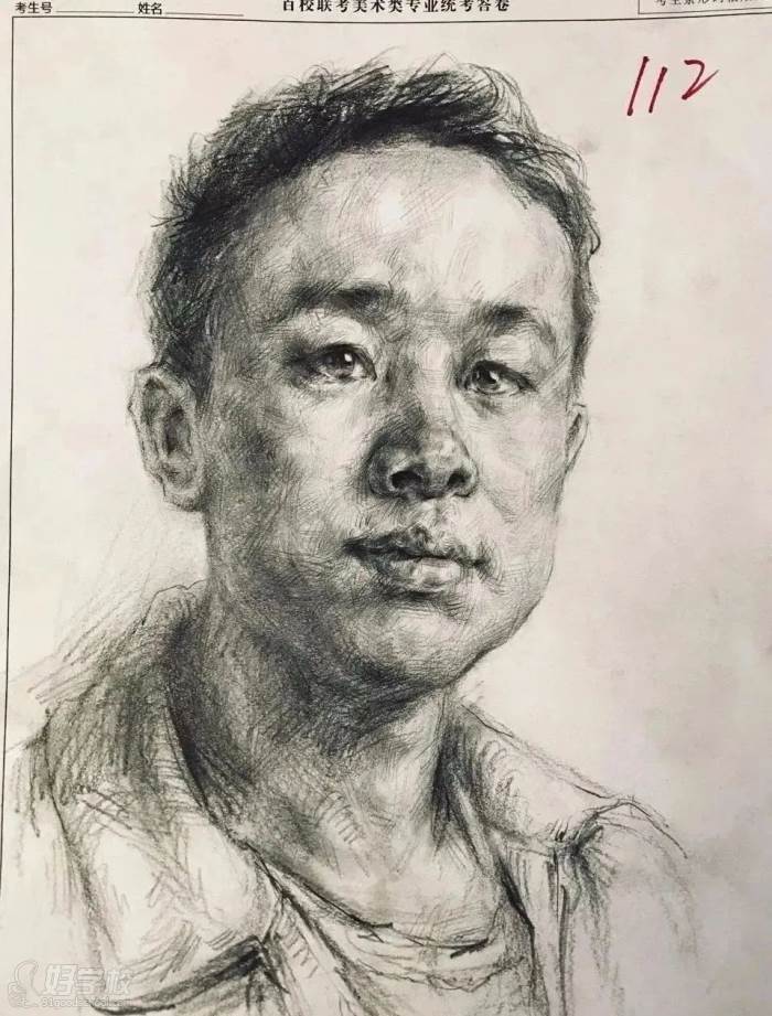 江蘇省聯(lián)考一模素描高分卷一