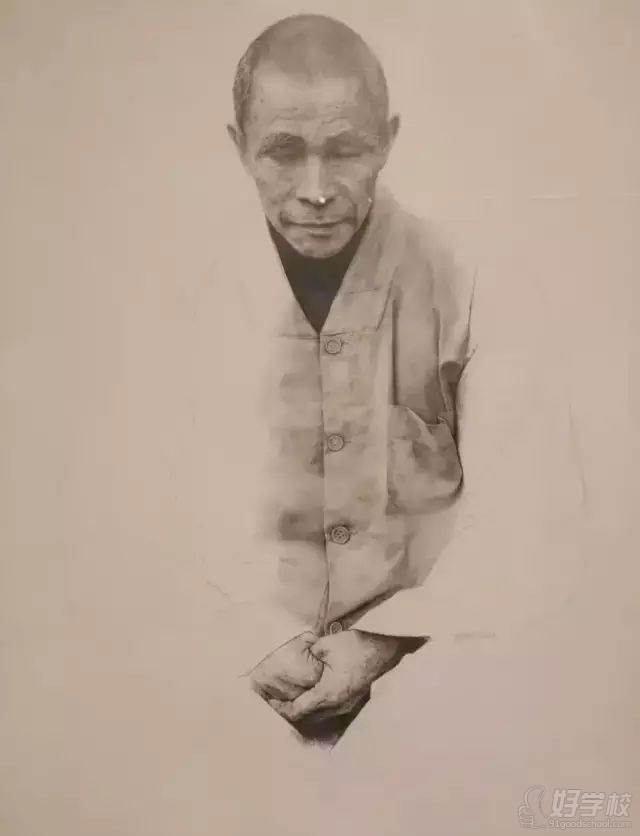 《肖像》應(yīng)金飛　紙本 /108X76cm / 2008