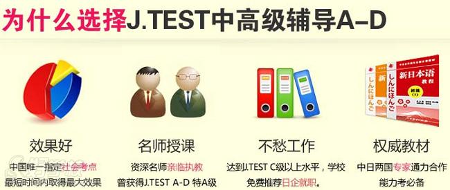 J.TEST A-D級(jí)輔導(dǎo)之選擇理由