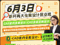 實訓基地6月3日新開兩大全案設計就業班