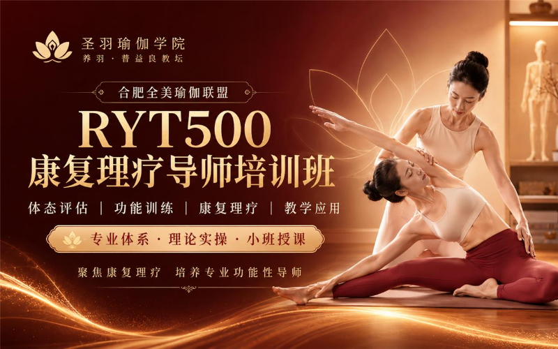 合肥全美瑜伽联盟RYT500全能瑜伽导师培训班