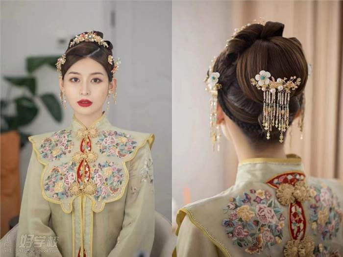 中式旗袍新娘造型