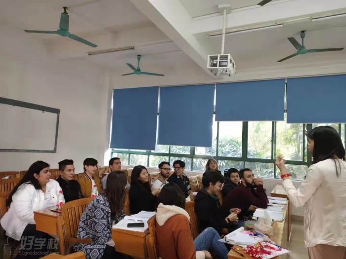 留学生上课现场