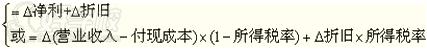 2014年注評(píng)考試《財(cái)務(wù)會(huì)計(jì)》：項(xiàng)目投資的決策分析------項(xiàng)目壽命期內(nèi)經(jīng)營(yíng)現(xiàn)金凈流量配圖