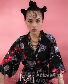 化妆作品