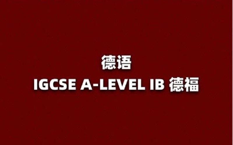 德语IB-IGCSE-德福考试对策课程