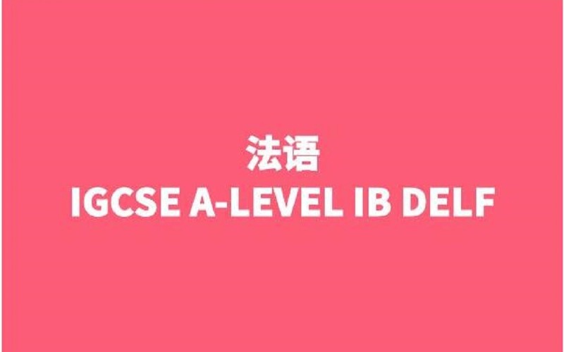法语IG-DELF-AP考试对策课程