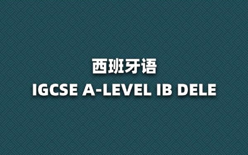 西班牙语IGCSE-DELE考试对策课程