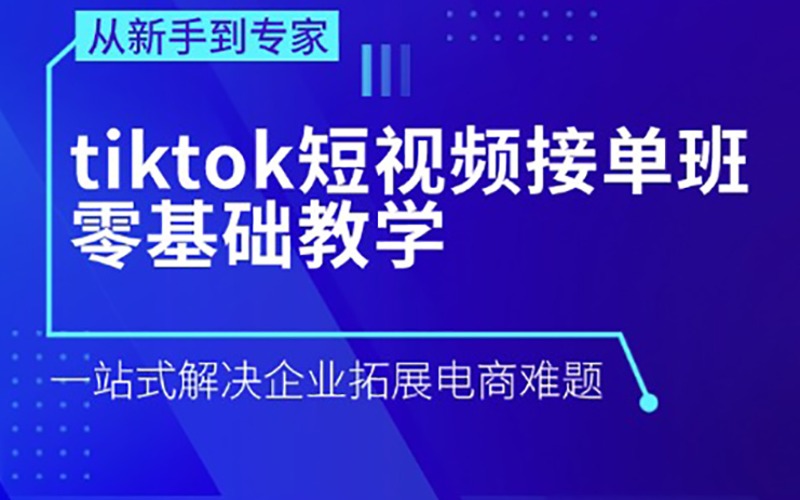 東莞tiktok抖音國際版接單課