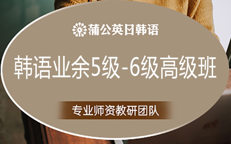 東莞韓語業(yè)余5級-6級高級班