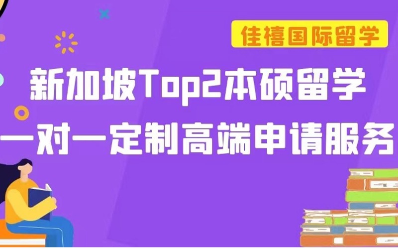 新加坡TOP2本硕留学一对一高端定制申请服务