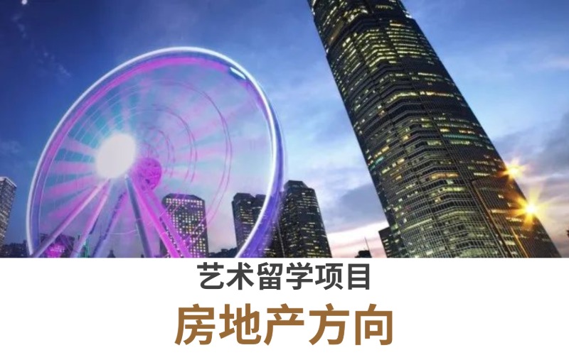 房地產(chǎn)方向藝術(shù)留學(xué)咨詢服務(wù)