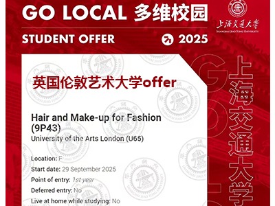 多維出國留學(xué)服務(wù)中心藝術(shù)類成功offer案例分享