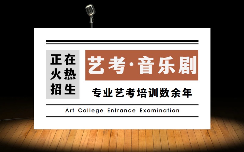 南京音乐剧艺考专业学习班