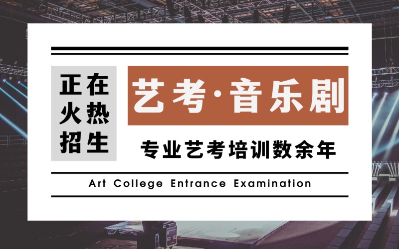 北京音樂劇表演藝考學(xué)習(xí)班