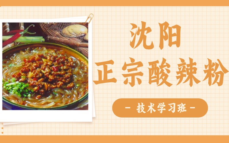 沈阳正宗酸辣粉技术学习