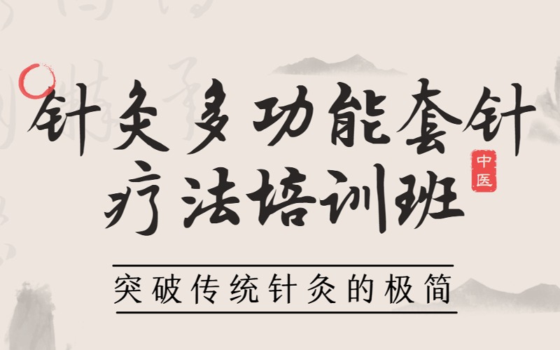 【侯国文】针灸多功能套针疗法培训班