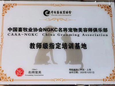 派霏爾寵物美容培訓的榮譽滿滿！
