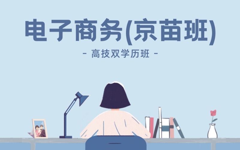 电子商务(京苗班)高技双学历招生项目