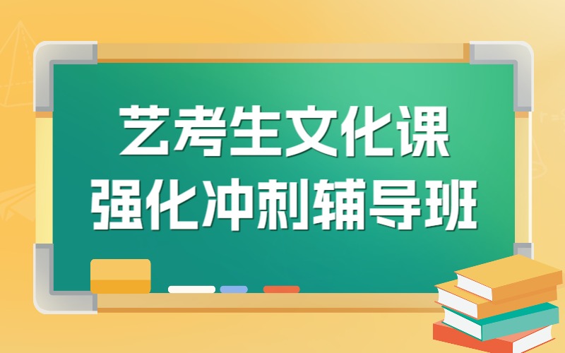 广州艺考生文化课强化冲刺辅导班