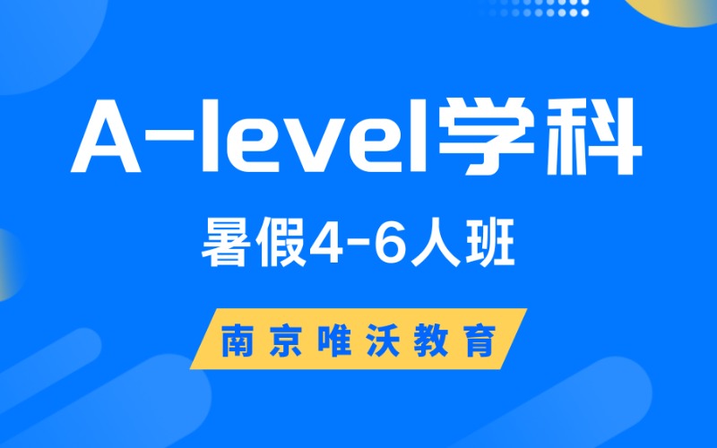南京A-Level暑假4-6人培訓班