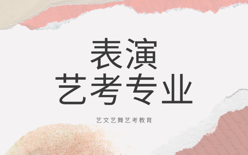 廊坊表演藝考專業學習班