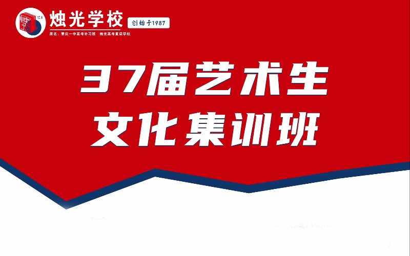 重庆高考艺术文化集训班