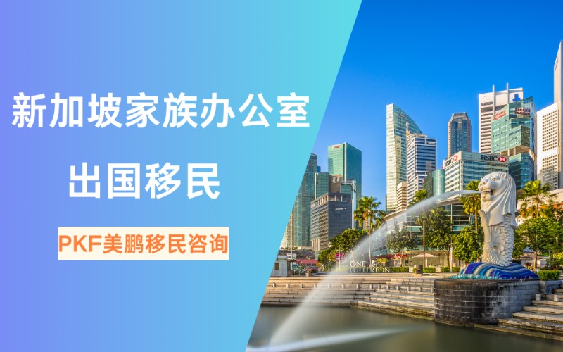 廣州新加坡家族辦公室出國移民項目