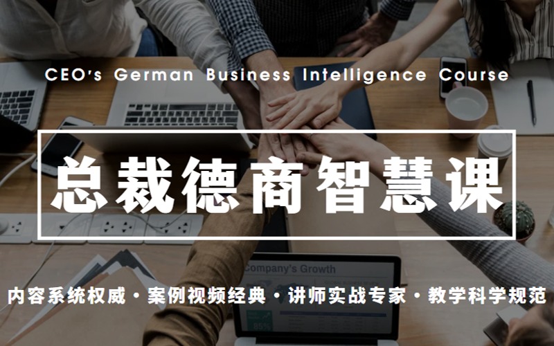 商业管理总裁德商智慧领导力培训