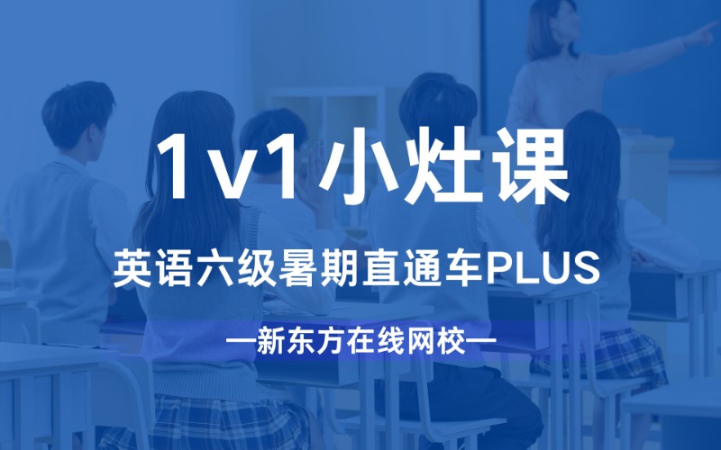 西安英語六級暑期直通車PLUS1v1小灶課