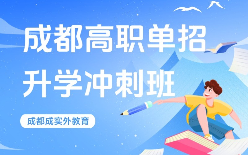 成都高职单招升学冲刺班