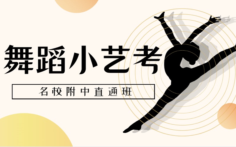 南京舞蹈小藝考名校附中國標舞/中國舞暑假集訓班