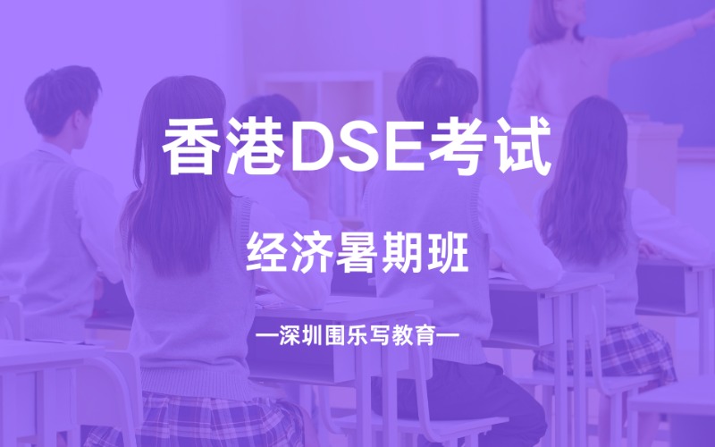 深圳香港DSE考试经济暑期班
