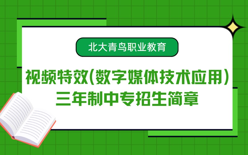 視頻特效(數(shù)字媒體技術(shù)應(yīng)用)三年制中專招生簡(jiǎn)章