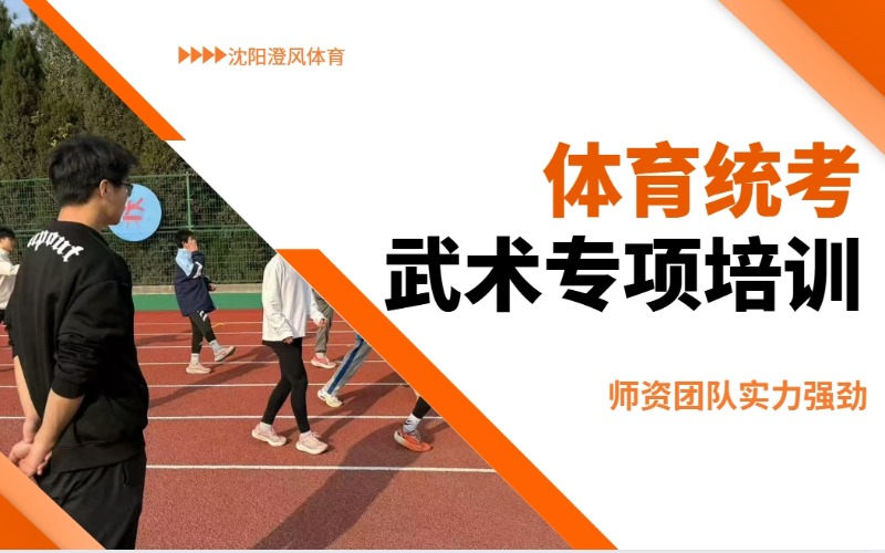 沈阳体育统考武术专项培训班