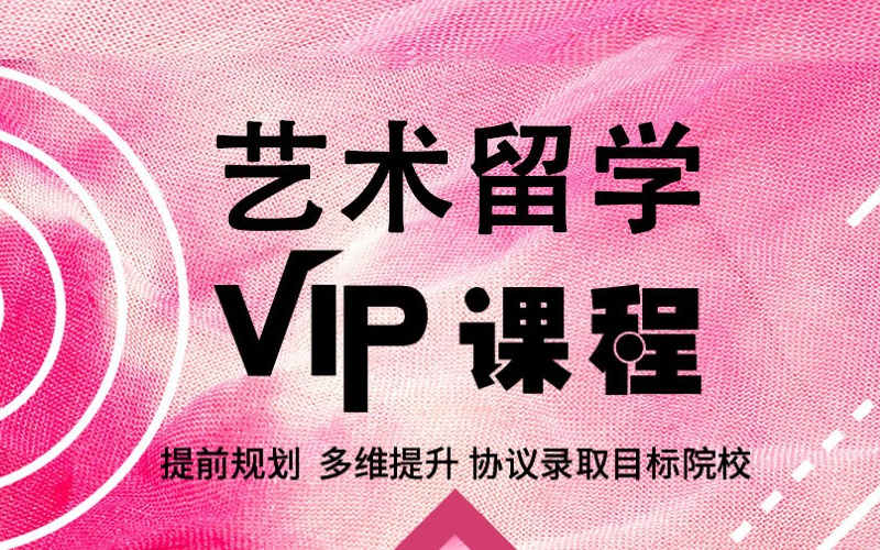 TOP院校艺术留学VIP申请指导项目