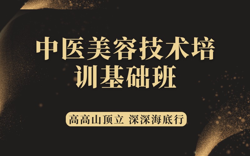 郑州中医美容技术培训基础班