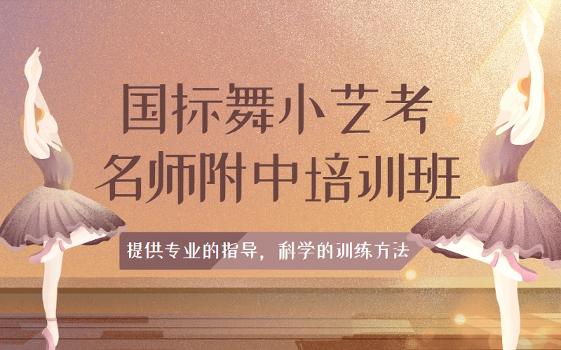 南京国标舞小艺考名师附中特长生培训班