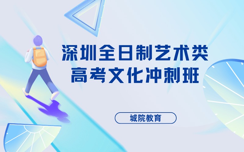 深圳全日制艺术类高考文化冲刺班
