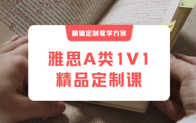 雅思学术A类一对一线上精品定制培训课程
