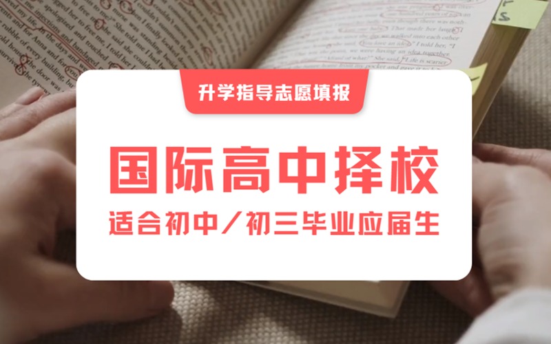南京國(guó)際高中擇校指導(dǎo)志愿填報(bào)服務(wù)