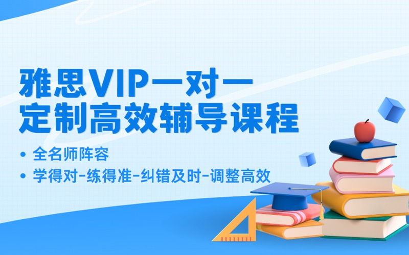 雅思VIP一对一定制高效辅导课程