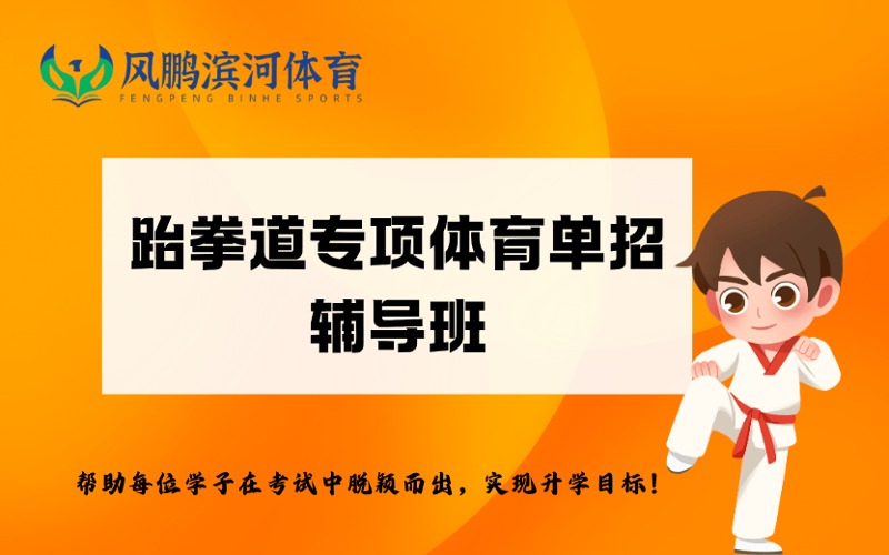 太原跆拳道体育单招专项与文化辅导培训班