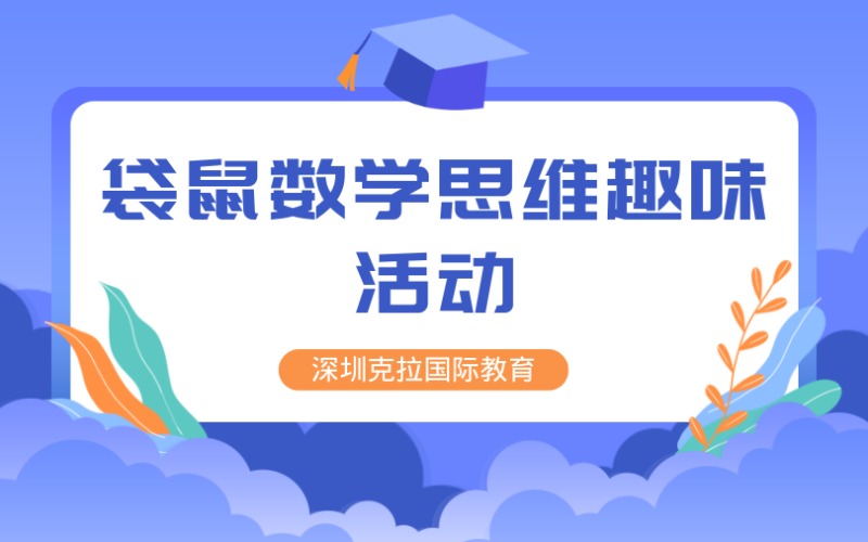 深圳袋鼠数学思维趣味活动(Math Kangaroo)