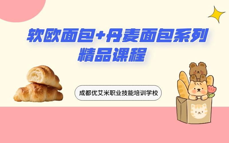 成都软欧面包+丹麦面包系列