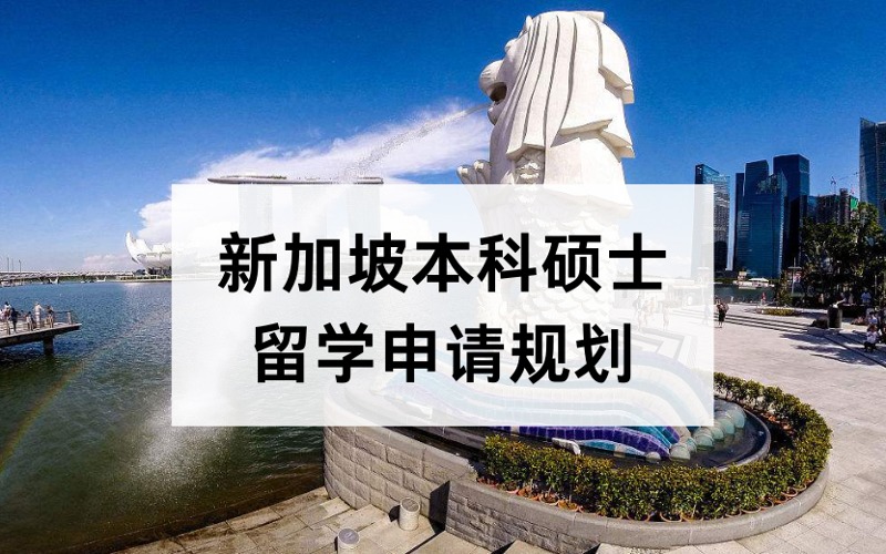 深圳新加坡本科硕士留学定制化申请规划