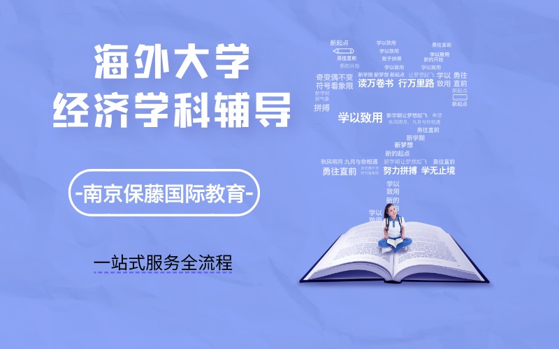 海外大学留学生经济学科线上深度辅导服务